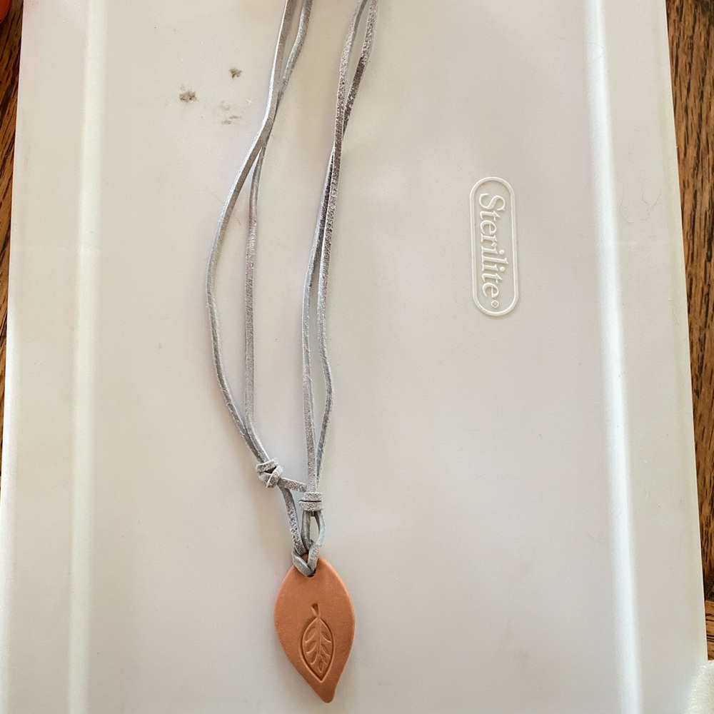 Essential oil necklace